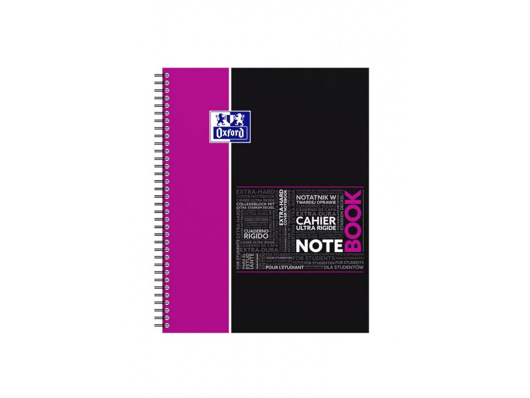 Oxford 400037406, Monokromatiskt, Grå, Rosa, Blå, A4, Mätt, 90 g/m ^, Universal | Skrivredskap - Skrivtillbehör - Övriga | GameStuff