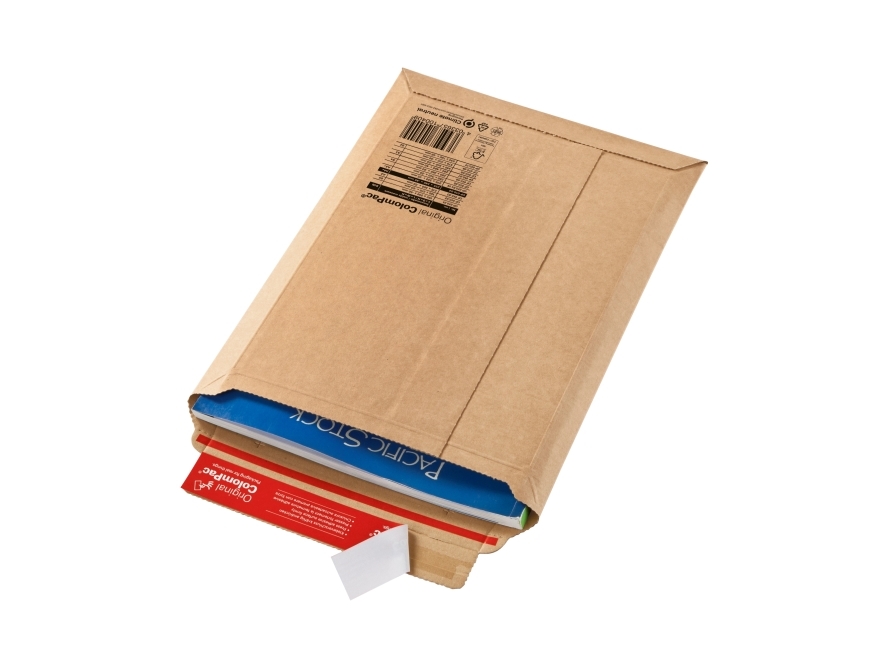 Papkonvolut, ColomPac®, A4+, brun, HxBxL 35 x 235 x 340 mm, pakke a 20 stk. | Foto och video - Väskor - Kompakt | GameStuff