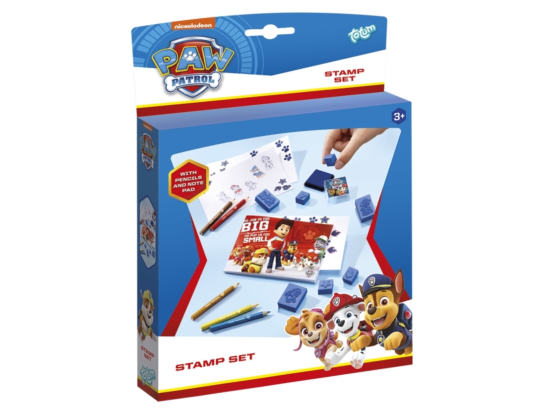 Totum Paw Patrol Stampset, Children''s Stamp Set, 3 Jahr(E), Mehrfarbig