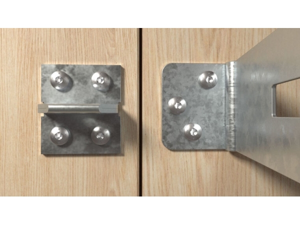 Fischer 670331, Skrue, Metal, Træ, Generel Nytteværdi, Fuld Tråd, Dome Hoved