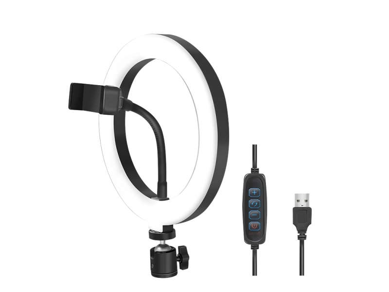 Logilink Aa0151, Led, Acrylonitrilbutadienstyren, 1/4", 1,8 M, Sort, Usb
