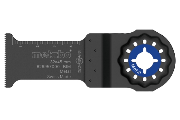 Metabo 626957000, Savklinge, Aluminium, Kobber, Metal uden jern, Profil, Bimetal, 4,5 cm, 32 mm, 1 stk