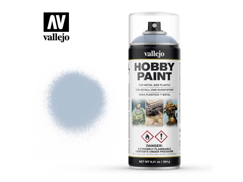 Vallejo 28.020, Svart, Grå, Sprayfärg, Vätska, 400 ml, 1 styck | Cement & Murbruk | GameStuff