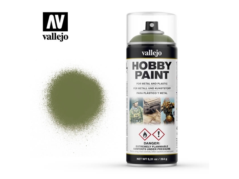 Vallejo 28.027, Vihreä, Spraymaali, Nestemäinen, 400 ml, 1 kpl
