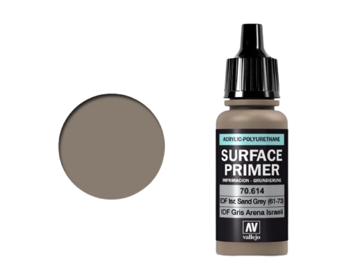 Vallejo Model Air Idf Israeli Sand Grey, 17 Ml, Grå, Flaske