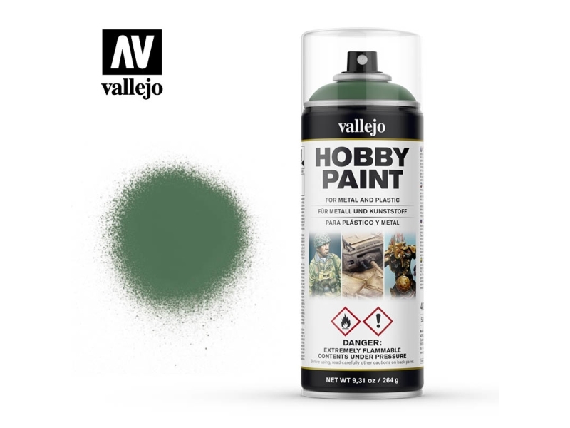 Vallejo 28.028, Vihreä, Spraymaali, Nestemäinen, 400 ml, 1 kpl