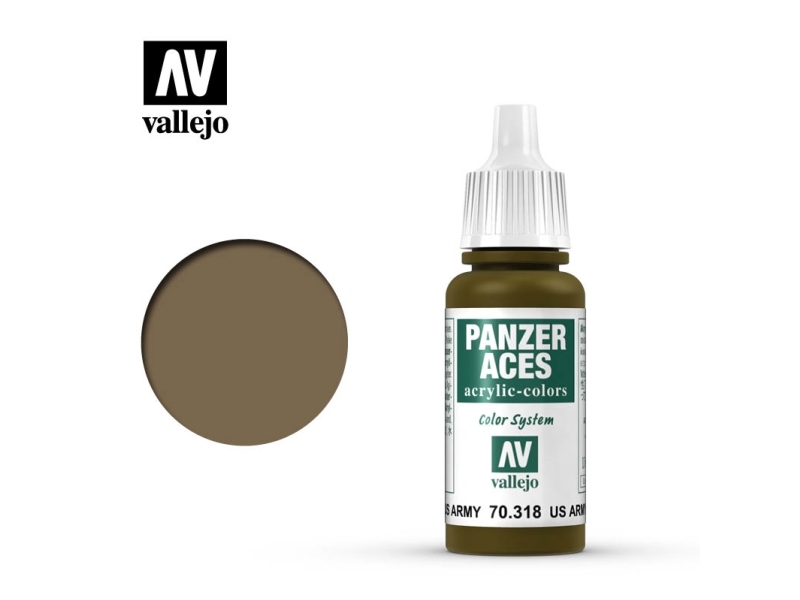 Vallejo 70.318, 17 Ml, Brun, Mat, Flaske
