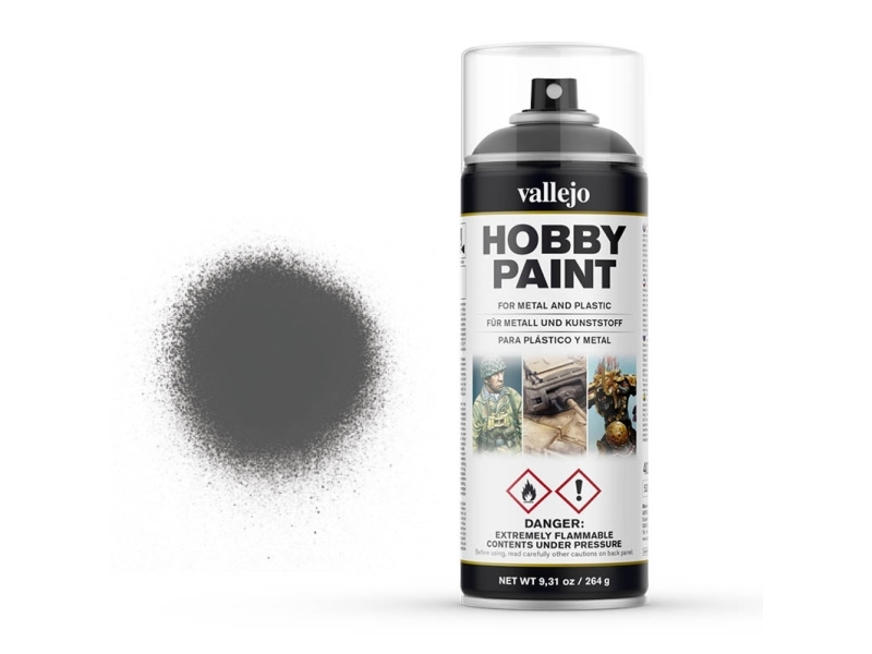 Vallejo 28.004, Grön, Sprayfärg, Vätska, 400 ml, 1 styck | Cement & Murbruk | GameStuff