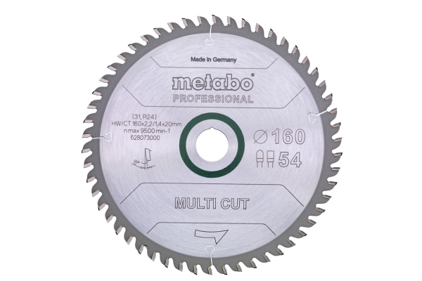 Metabo 628076000, Hartmetall-Bestücktes Wolfram (Tct), Kupfer, Hartholz, Aluminium, Laminat, Kunststoff, Bronze, Mdf-Platten, Spanholzplatte, 19 Cm,