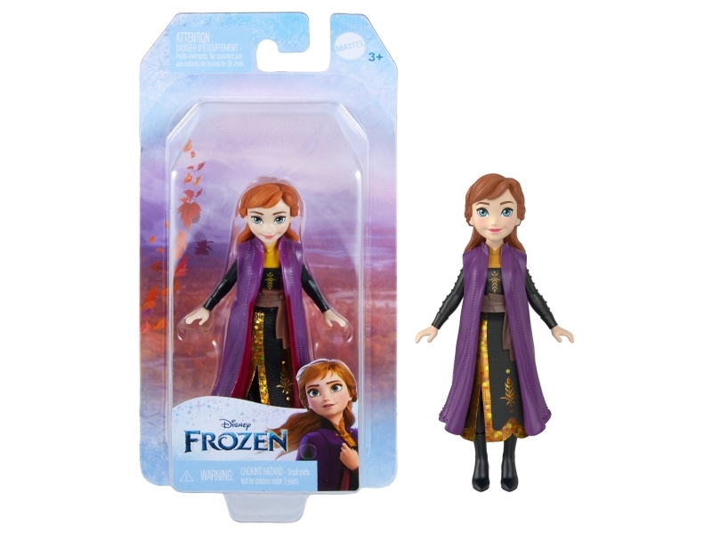 Disney Frozen Disney „Die Eiskönigin“ Spielzeug, Kleine Puppen, Mini-Puppe, Weiblich, 3 Jahr(E), Junge/Mädchen, 90 Mm, 25 G