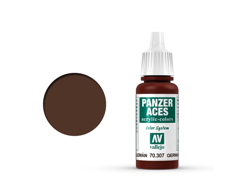 Vallejo - Panzer Aces - German Red Tail Light Mat - 17 Ml - 70307