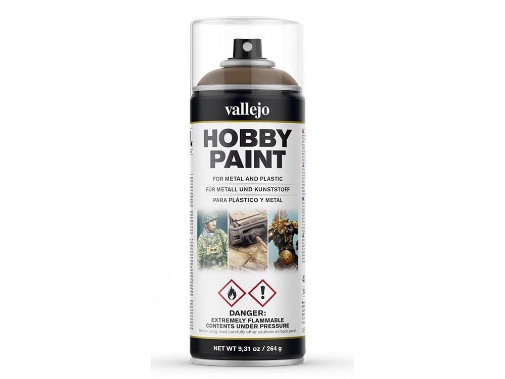 Vallejo 28.008, Ruskea, Spraymaali, Nestemäinen, 400 ml, 1 kpl