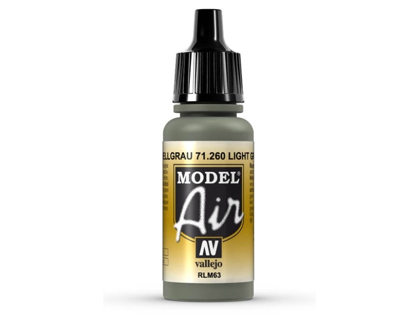Vallejo 71.260, 17 Ml, Grå, Mat, Flaske
