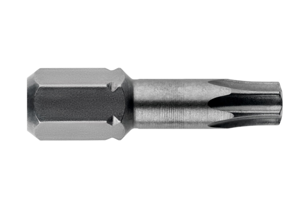 Metabo 628526000, 3 Stk, Torx, T40, 25 Mm, 25,4 / 4 Mm (1 / 4"), Sekskantet