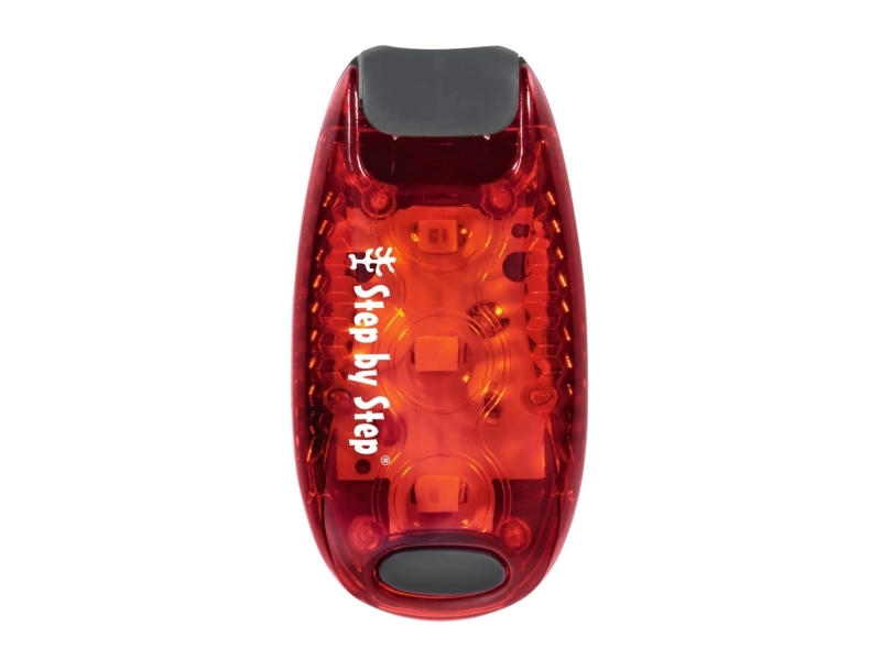 Step By Step 183979, Backpack Safety Light, Plast, Rød, 1 Stk, 20 Mm, 10 Mm