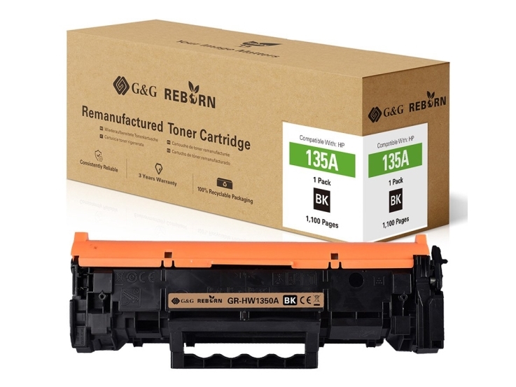 G&G Kompatibel Mit Hp 135A / W1350a Toner, 1100 Seiten, Schwarz, 1 Stück(E)