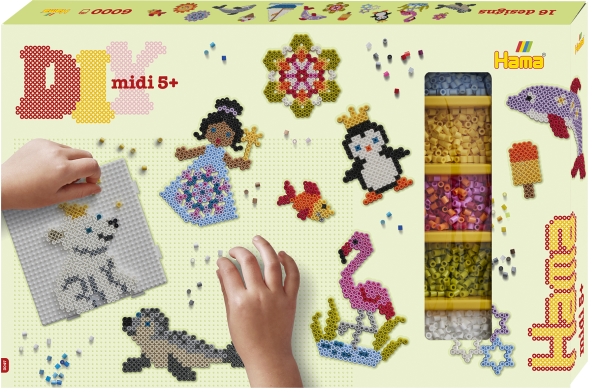Hama Bügelperlen Midi "Allround" Gavepakke 5,0 Mm (3047)