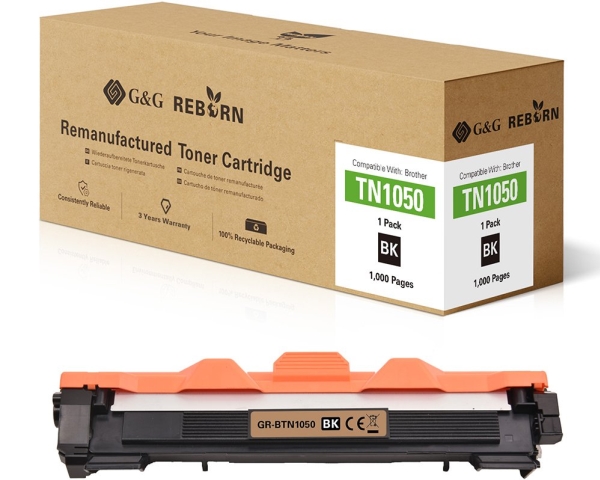 G&G 21218, 1000 Sider, Sort, 1 Stk