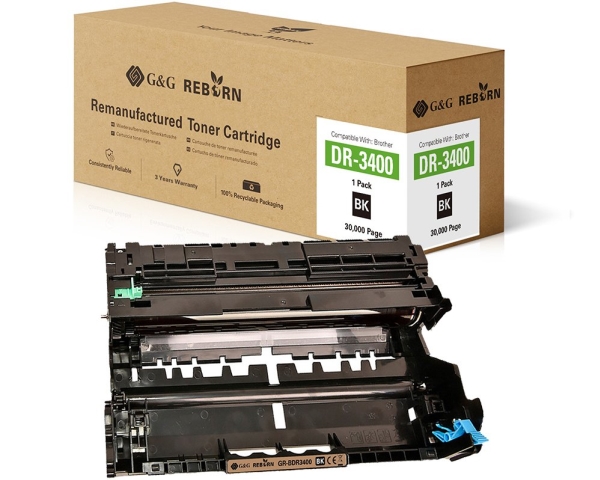 G&G GR-BDR3400, 30000 Sider, Sort, 1 stk