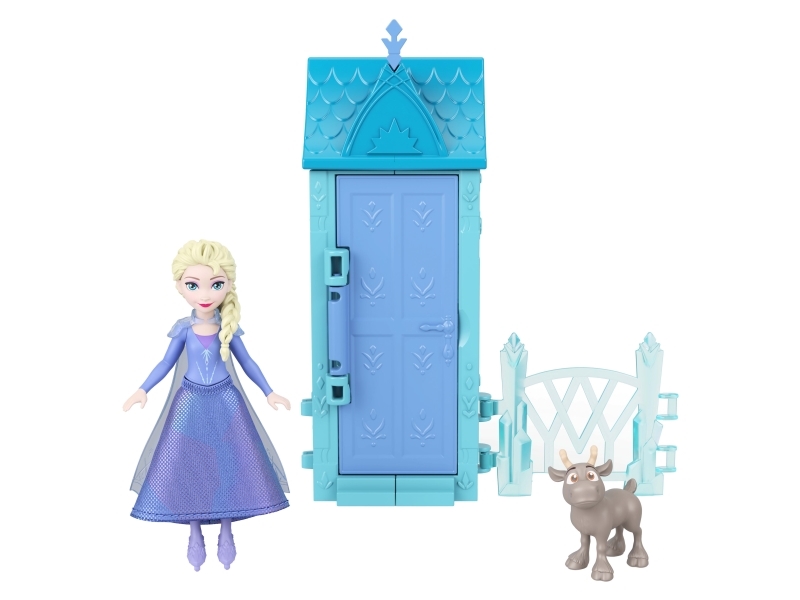 Disney Frozen Disney Die Eiskönigin Arendelle Spielset Mit Kleiner Puppe Und 5 Überraschungen, Einschließlich Puppe (Stile Können Abweichen), Mini-Pu