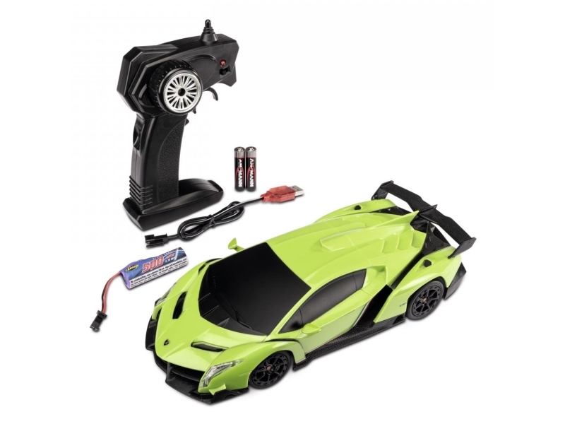Tamiya Carson Carson 1:24 Lamborghini Veneno 2.4G 100% Rtr Žalia