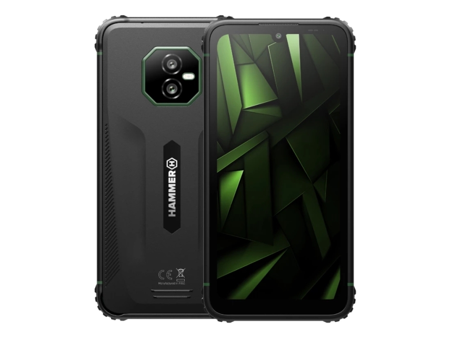 Hammer Ranger 6/128 Gb, 15,2 Cm (6"), 6 Gb, 128 Gb, 50 Mp, Android 15, Sort