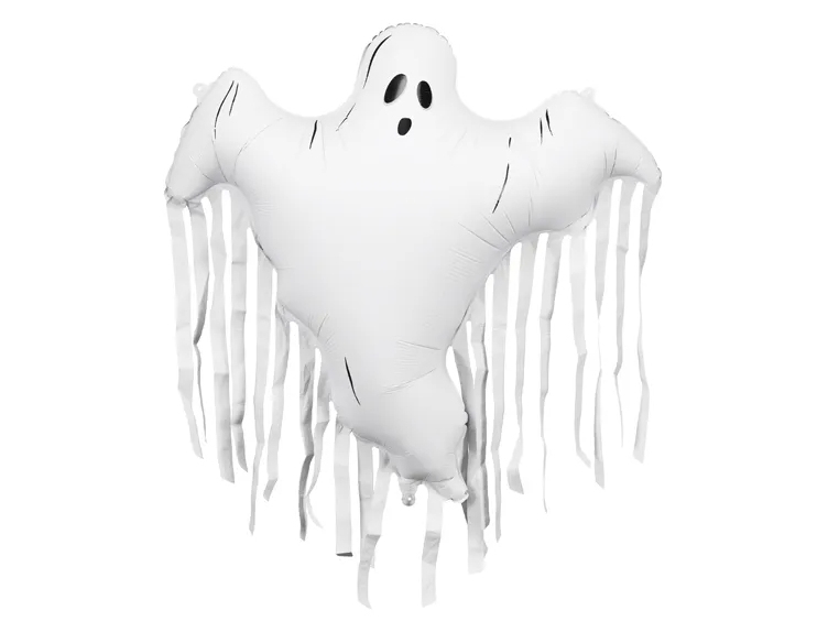 PartyDeco Ghost, Dekoration, Folie, Vit, Bild, Halloween, Alla | Belysning - Annan belysning - Ljusslingor | GameStuff