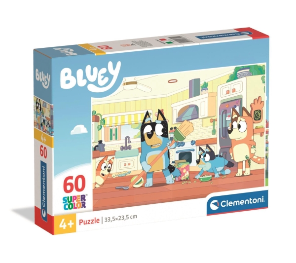 Clementoni Puslespil Bluey 2026, 60 Brikker
