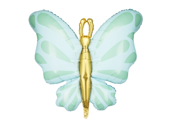 Mint Sommerfugl Folieballon