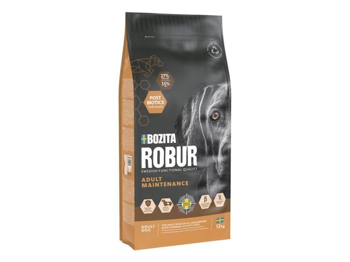 Bozita Robur Adult Maintenance Tørfoder Til Hund 12Kg