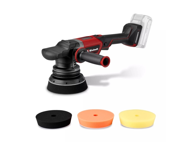 Einhell CP-EP 18/125 Li BL-Solo, Golvslipmaskin, Svart, 3800 RPM, 2,13 kg - SOLO | Bilvård & Biltillbehör - Exteriör Bilvård - Polermaskiner | GameStuff