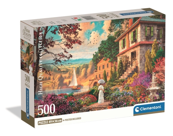 Puzzle Hqc „Victorian Promenade 2026“ – Compact, 500 Teile