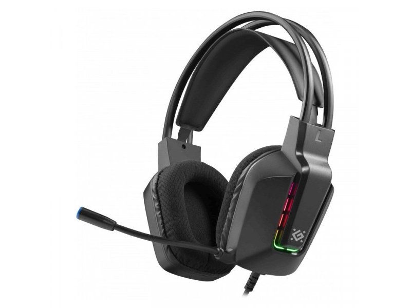Defender Kopfhörer Kopfhörer Mit Mikrofon Gothic Rgb Usb Sort