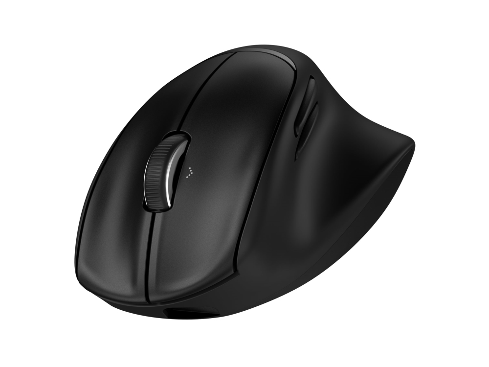 Hp Geneigte Ergonomische Maus 720M, Rechts, Rf Wireless + Bluetooth, 6000 Dpi, Schwarz