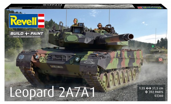 Revell Leopard 2 A721 Bausatz