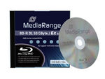 MediaRange - BD-R DL - 50 GB 6x - cd-boks