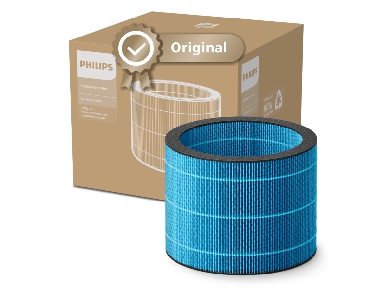 Philips Genuine replacement filter FY3455/00 NanoCloud-kostutussuodatin, Harmaa, 99%, 213,4 mm, 213,4 mm, 163 mm, 180 g