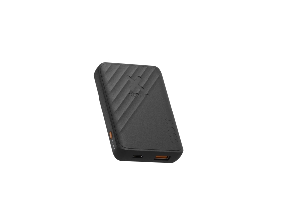 Xtorm 12W Fastcharge Go2 Powerbank 5.000 - Holzkohle-Schwarz, 5000 Mah, Lithium Polymer (Lipo), Anthrazit
