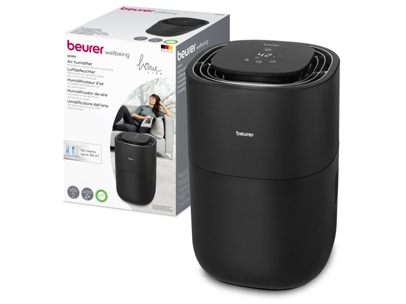 Luftfugter Beurer 30 m2 ved tør luft