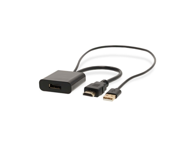 Nedis Ccgb34300bk02, 0,2 M, Hdmi + Usb Type-A, Displayport, Männlich, Weiblich, Gerade
