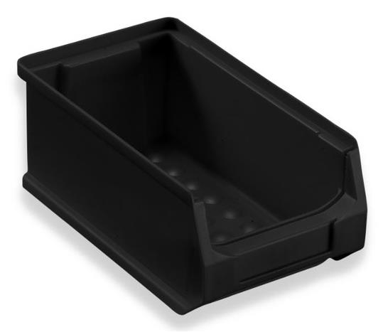 Allit Profiplus Gripbox >E< 2, Aufbewahrungskorb, Schwarz, Rechteckig, Polypropylen (Pp), Einfarbig, Drinnen