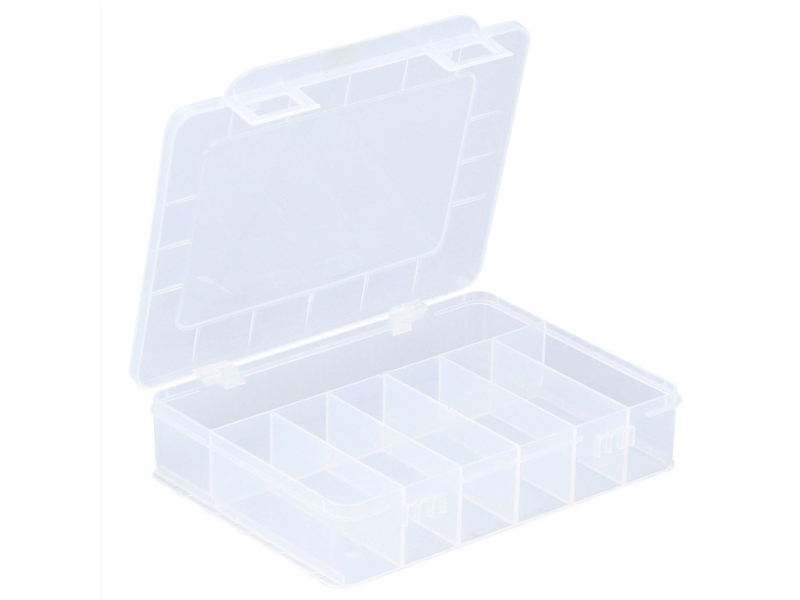 Allit Europlus Basic 18/7, Aufbewahrungsbox, Transparent, Rechteckig, Polypropylen (Pp), Einfarbig, Drinnen
