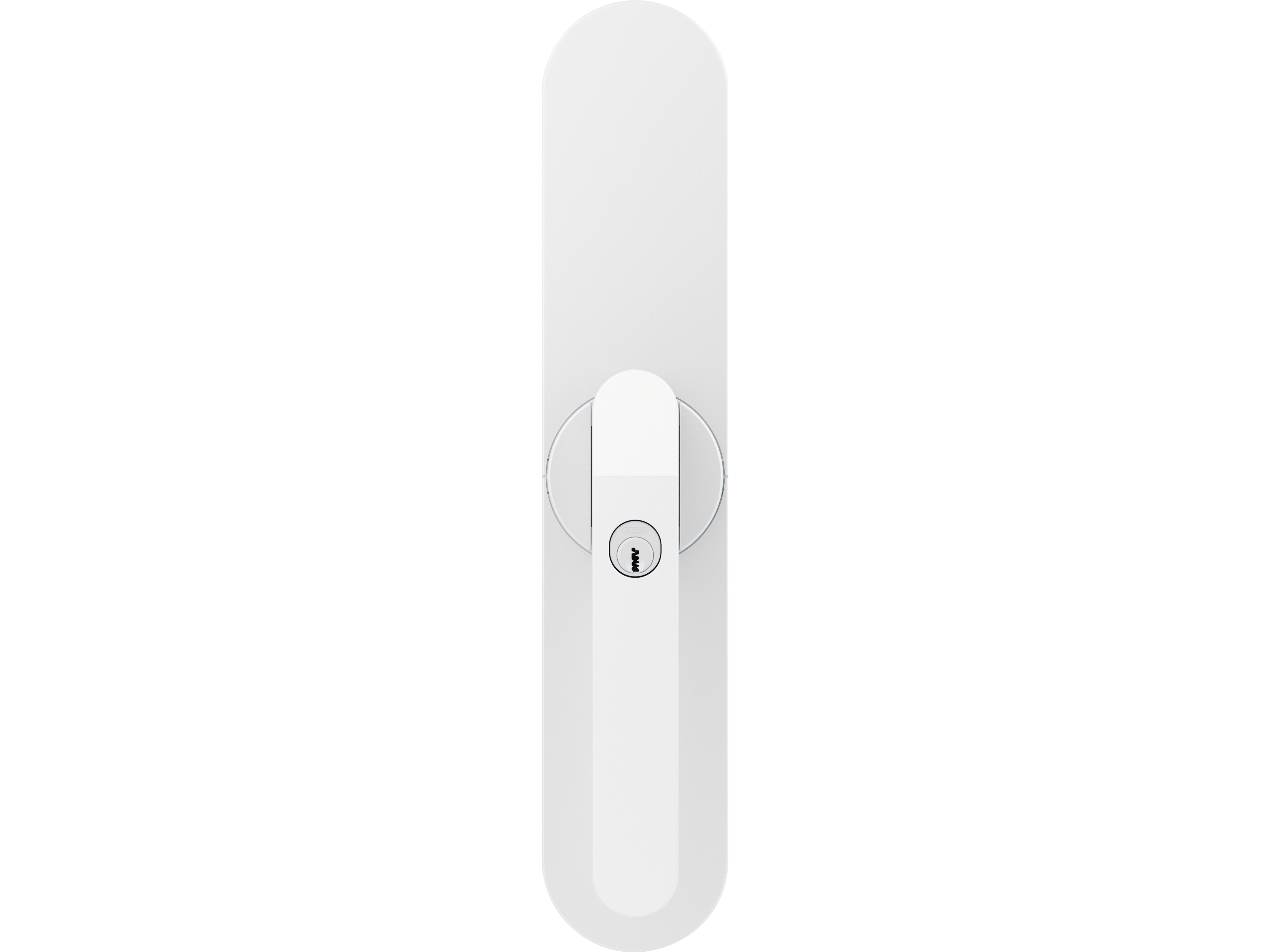 Abus Wintecto One, Intelligent Dørlås, Bluetooth, Hvid, Aa, 6 Stk, 63 Mm