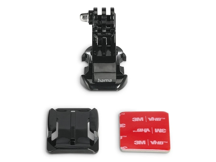 Hama 00004571, Action-Kamera, Passive Halterung, Kopf, Helm, Schwarz