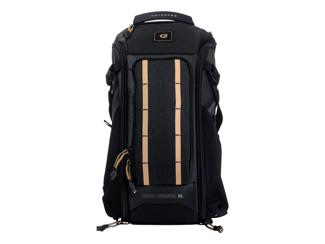 Polarpro Roadrunner 8L, Rygsæk, Alle Mærker, Skulderrem, Beige, Sort
