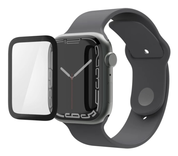 Hama Super Hybrid, Skærmbeskytter, Smartwatch, Sort, Transparent, Apple, Apple Watch Se 3, Genanvendt Polyethylenterephthalat (Rpet)