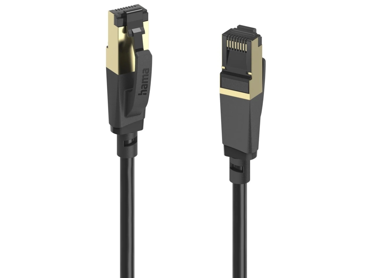 Hama 00202003, 5 M, Cat8, S/Ftp (S-Stp), Rj-45, Rj-45, Sortiert