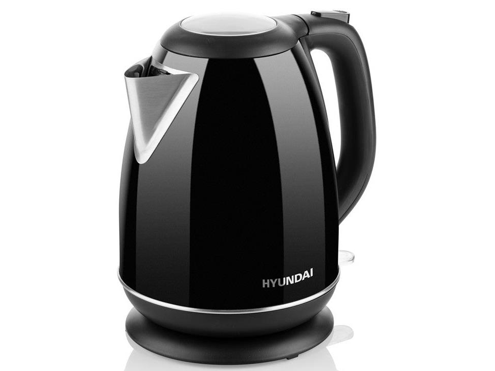 Hyundai Vk302b, 1,7 L, 2200 W, Schwarz, Edelstahl, Wasserstandsanzeige, Überhitzungsschutz
