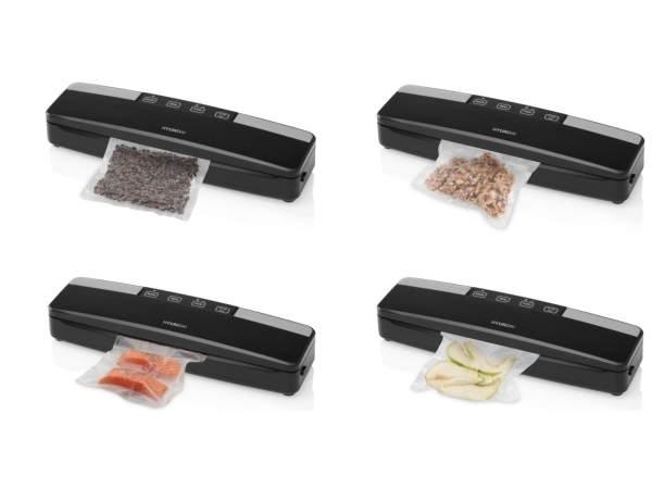 Hyundai VS100, Sort, 0,6 mbar, 125 W, 370 mm, 100 mm, 70 mm