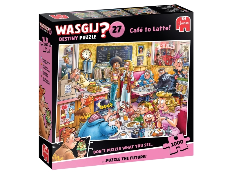 Wasgij Destiny 27 Café To Latte, Puzzle, 1000 Pieces